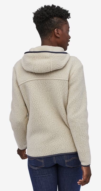 Patagonia Women's Retro Pile Fleece Hoody Pelican Patagonia