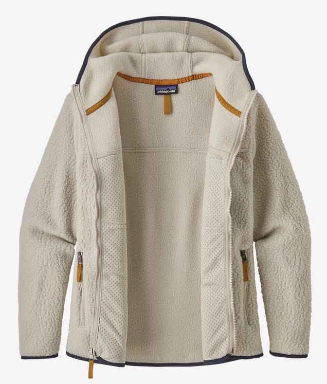 Patagonia Women's Retro Pile Fleece Hoody Pelican Patagonia