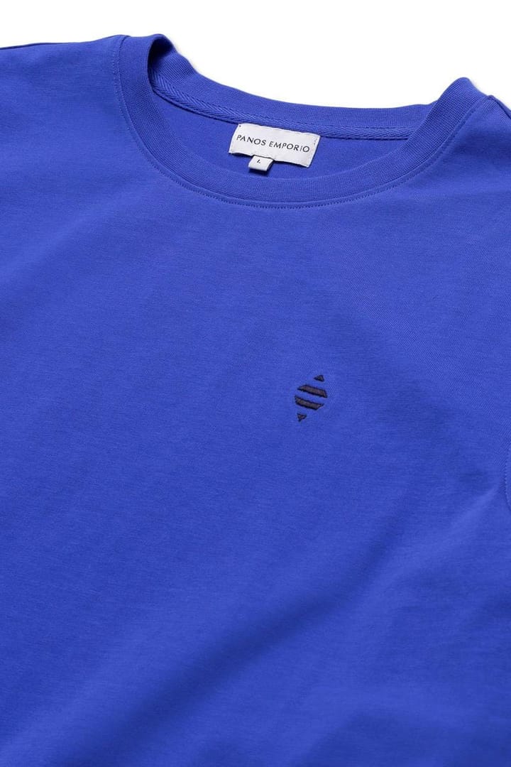Panos Emporio PE ELEMENT TEE ORGANIC COTTO DAZZLING BLUE Panos Emporio Panos Emporio PE ELEMENT TEE ORGANIC COTTO DAZZLING BLUE Panos Emporio