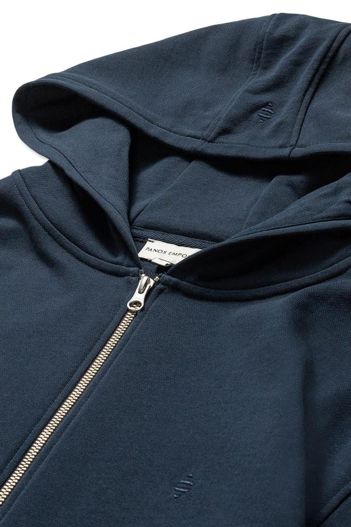 Panos Emporio Man Pe Element Zipped Hood Dark Navy Panos Emporio