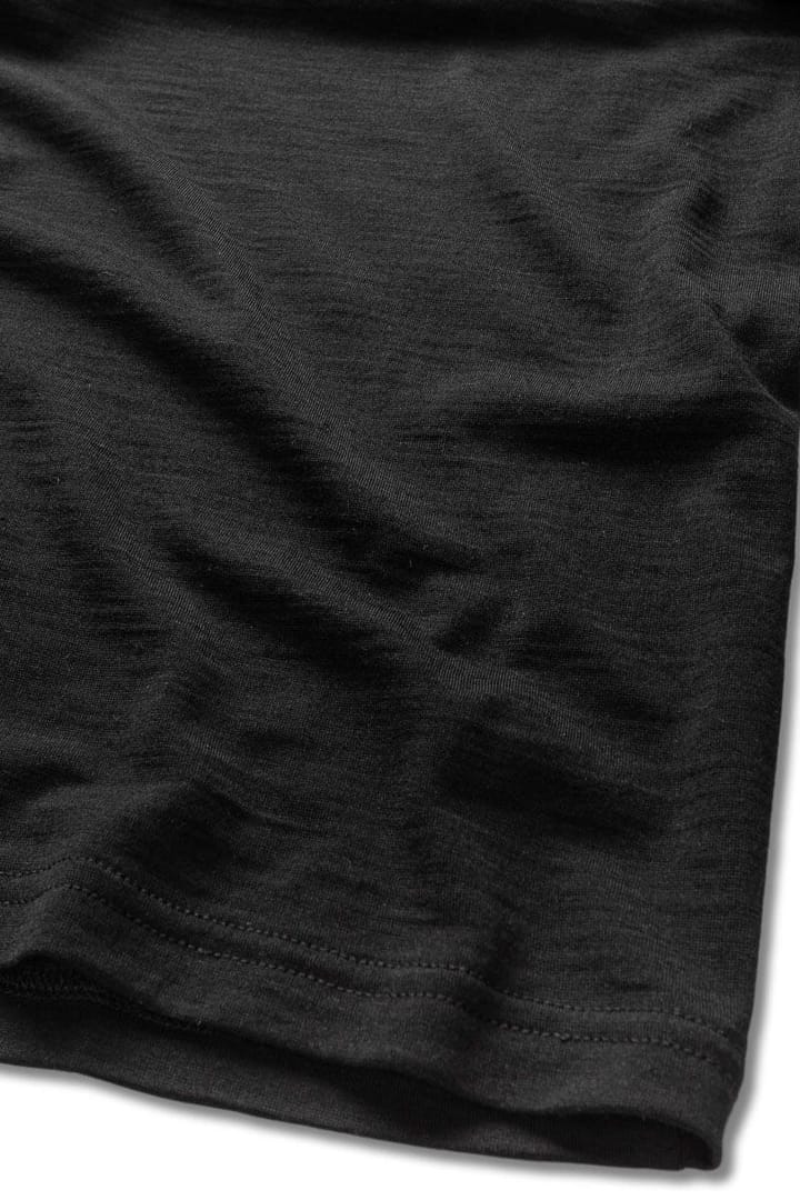Panos Emporio PE WOOL SHORT SLEEVE TOP BLACK Panos Emporio