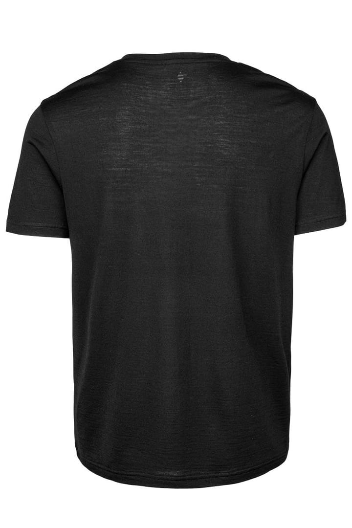 Panos Emporio PE WOOL SHORT SLEEVE TOP BLACK Panos Emporio