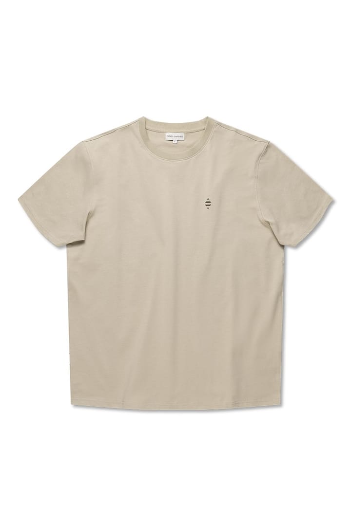 Panos Emporio PE ELEMENT TEE ORGANIC COTTON Cement Panos Emporio