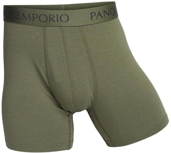 Panos Emporio 3pk Base Bamboo Boxer Olive/Grey/Blue Meander Panos Emporio