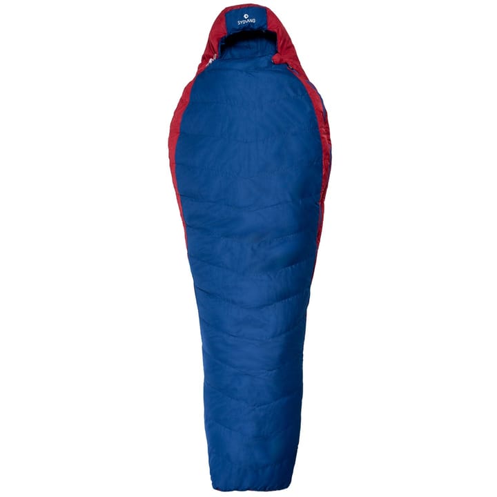Sydvang Skaring Down Sleeping Bag 2 °C Twilight Blue /Haute Red Sydvang