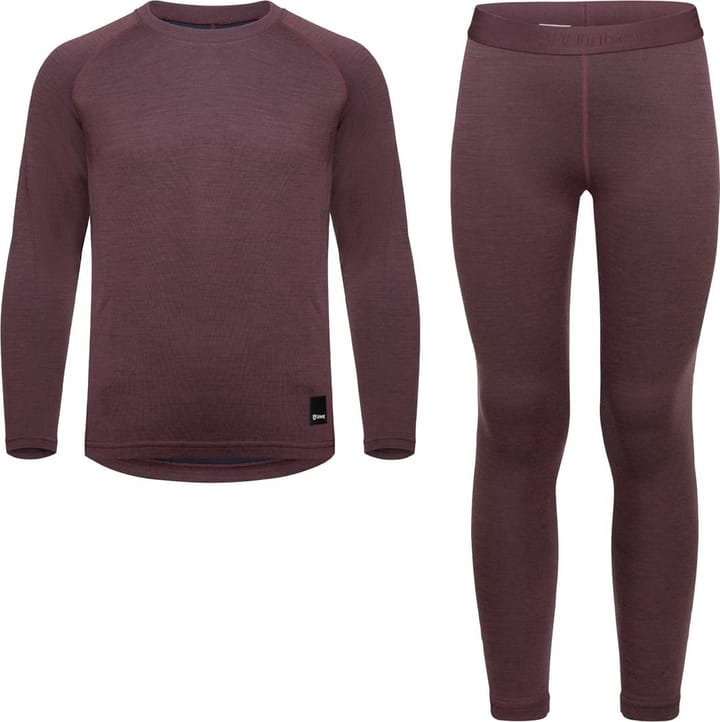 Urberg Juniors' Selje Merino-Bamboo Set Huckleberry/Blue Nights Urberg Urberg Juniors' Selje Merino-Bamboo Set Huckleberry/Blue Nights Urberg