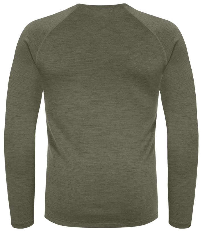 Urberg Men's Selje Merino-Bamboo Top Deep Lichen Green Urberg