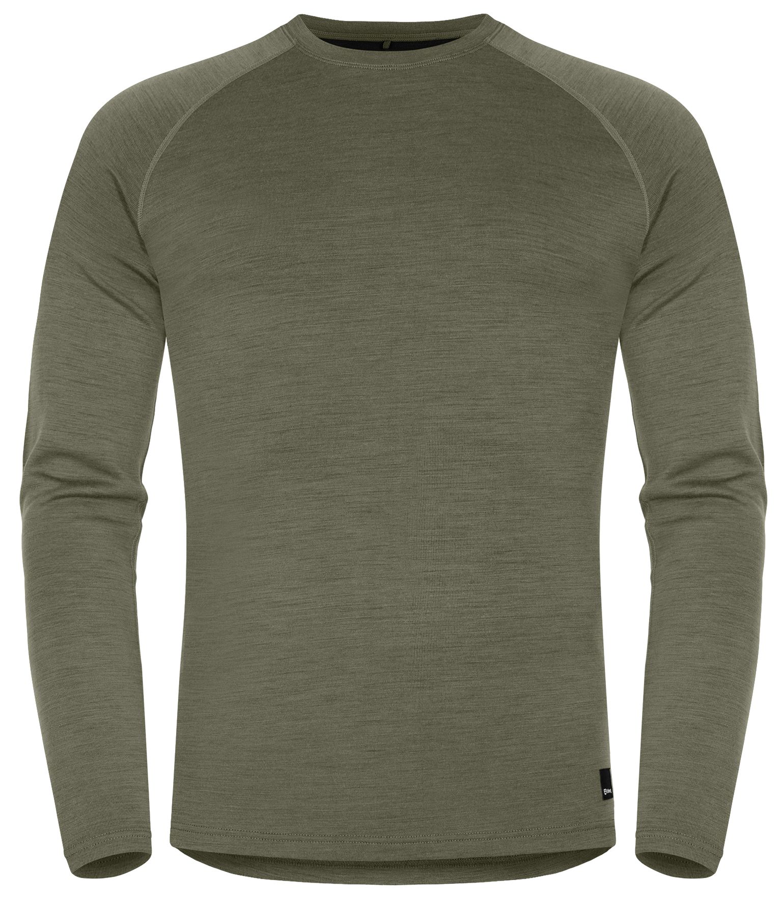 Urberg Men's Selje Merino-Bamboo Top Deep Lichen Green