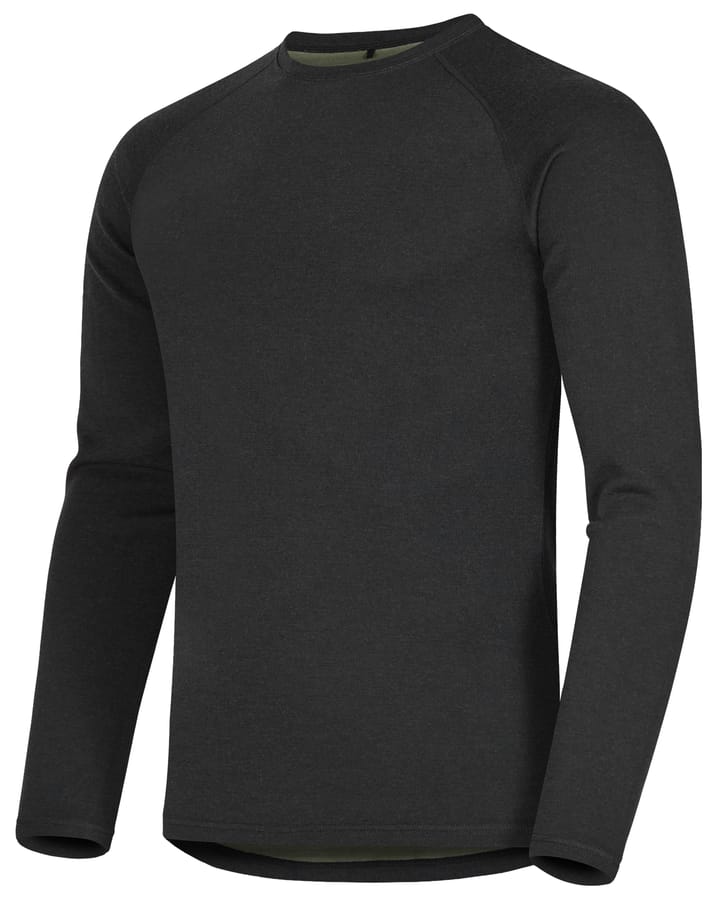 Urberg Men's Selje Merino-Bamboo Top Black/Green Urberg