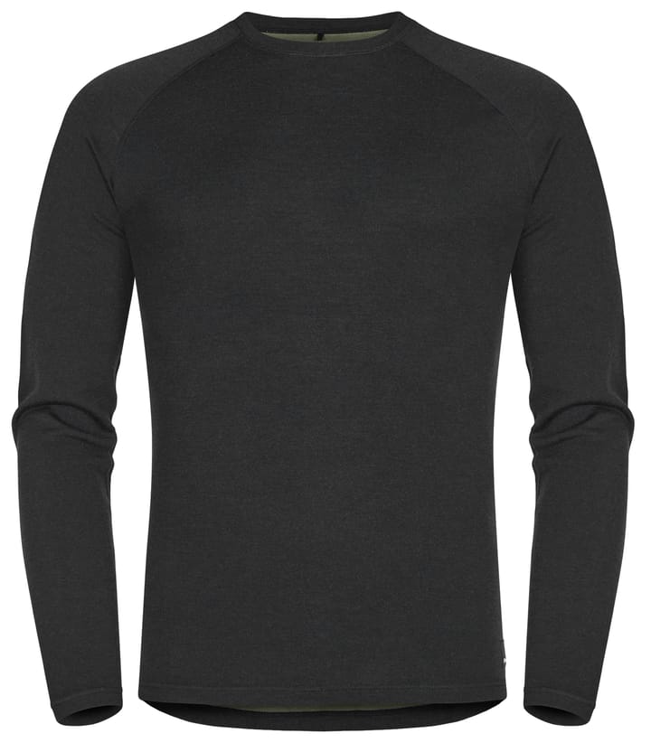 Urberg Men's Selje Merino-Bamboo Top Black/Green Urberg