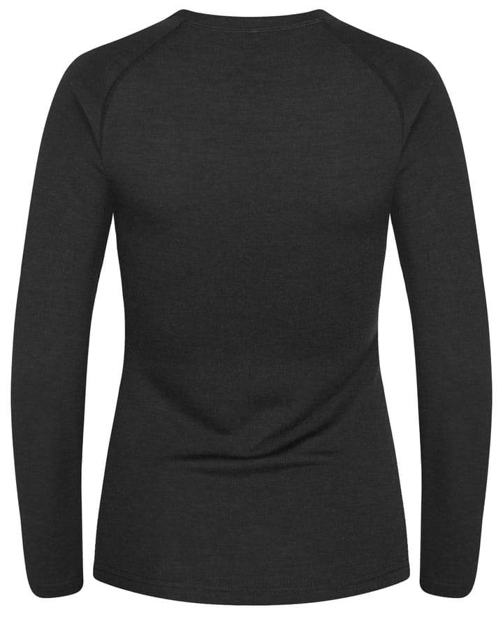 Urberg Women's Selje Merino-Bamboo Top Black/Purple Urberg