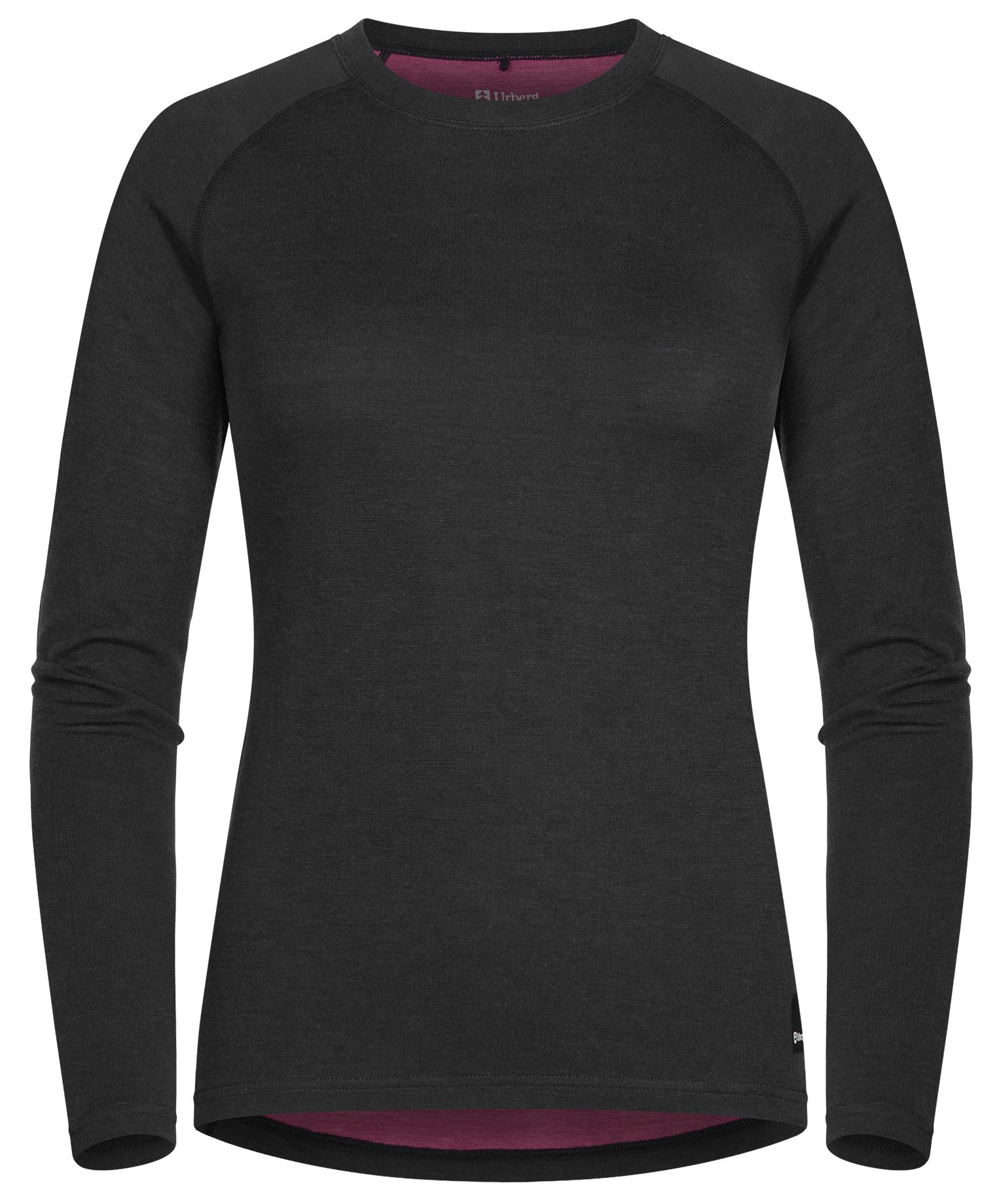 Urberg Women's Selje Merino-Bamboo Top Black/Purple