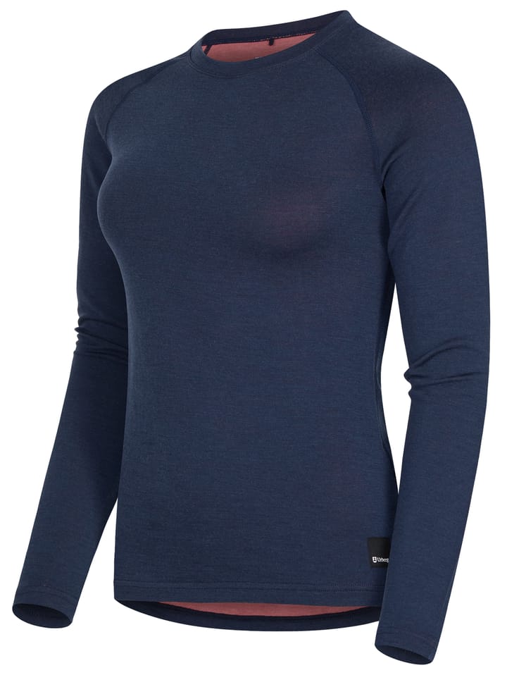 Urberg Women's Selje Merino-Bamboo Top Blue/Pink Urberg