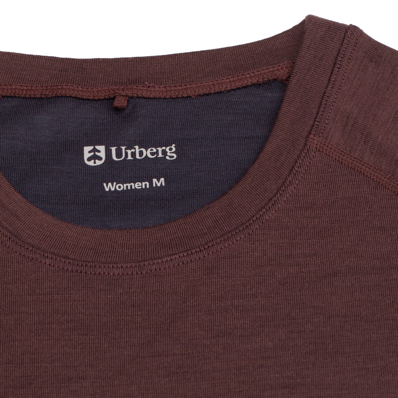 Urberg Women's Selje Merino-Bamboo Top Huckleberry/Blue Nights