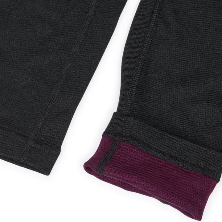 Urberg Women's Selje Merino-Bamboo Pants Black/Purple Urberg