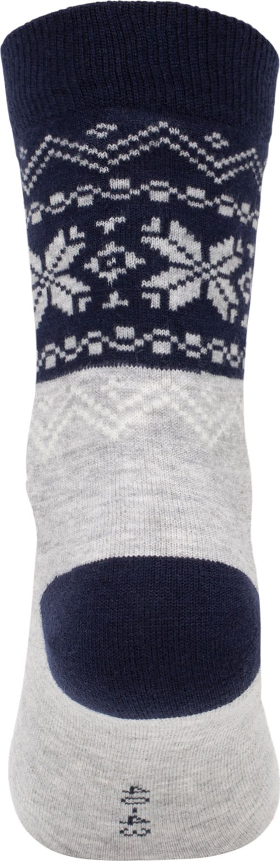 Gridarmor Heritage Merino Socks Lt. Grey/Dk Navy/White Gridarmor