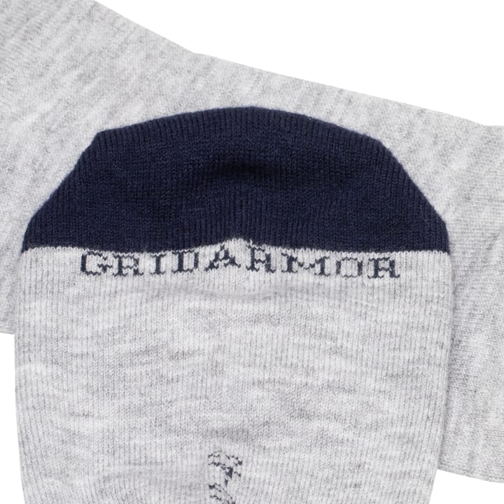 Gridarmor Heritage Merino Socks Lt. Grey/Dk Navy/White Gridarmor
