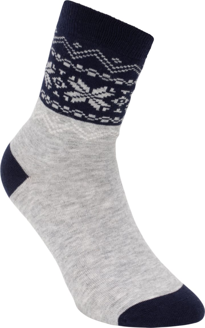 Gridarmor Heritage Merino Socks Lt. Grey/Dk Navy/White Gridarmor