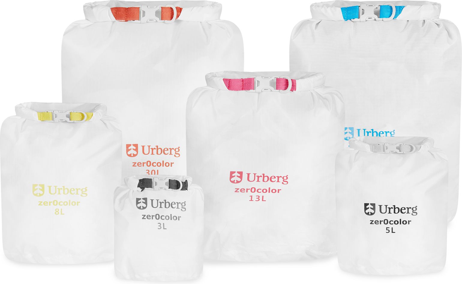 Urberg ZeroColor Drybag Set Multi Color