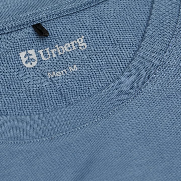 Urberg Merino Tee Men Blue Stone Urberg