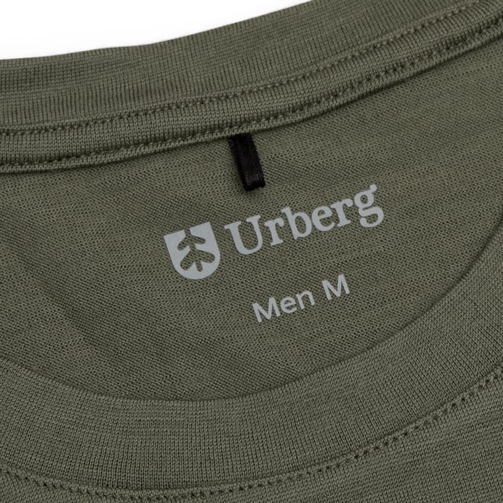 Urberg Men's Lyngen Merino T-Shirt 2.0 Deep Lichen Green Urberg