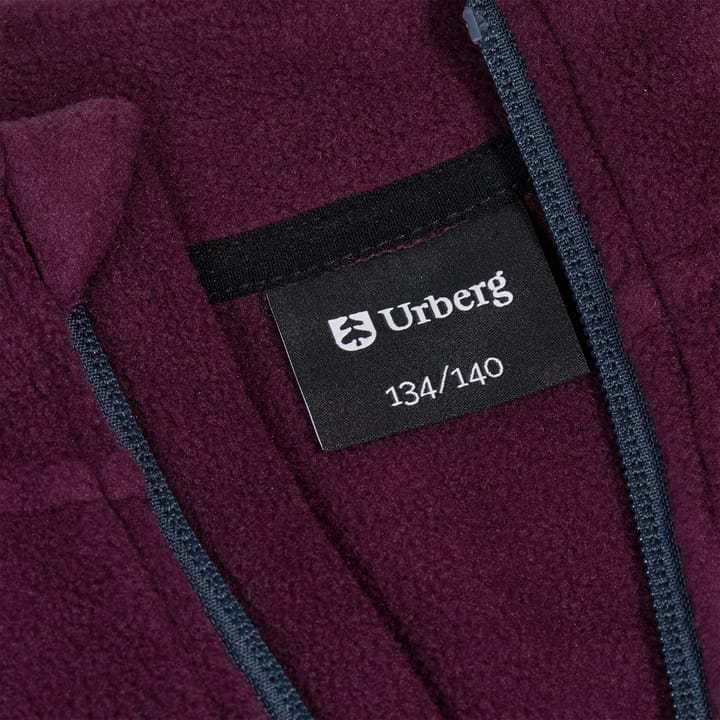 Urberg Kids' Tyldal Fleece Jacket Dark Purple Urberg