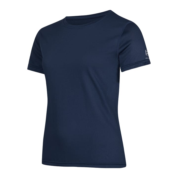 Hellner Tossis Mesh Tee Wmn Dress Blues Hellner