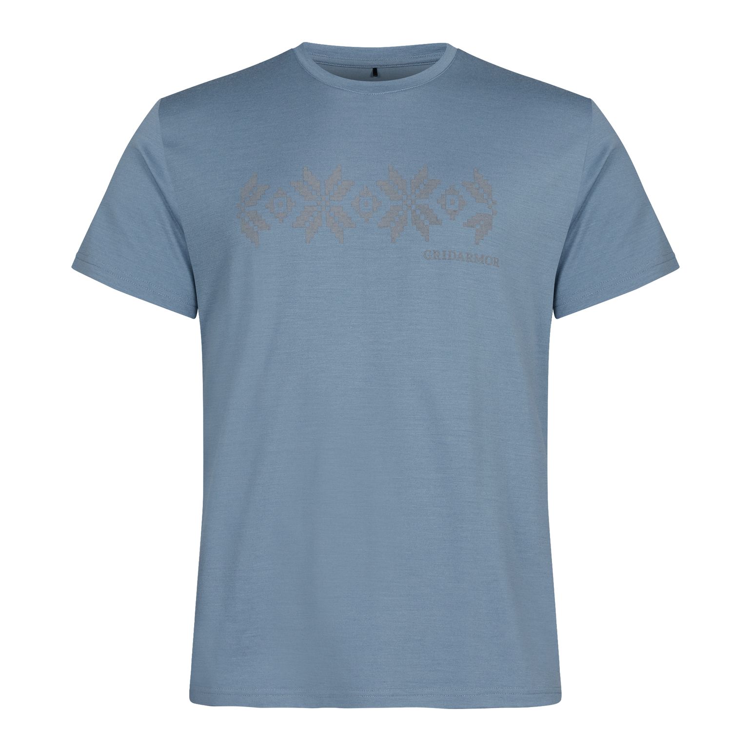 Gridarmor Men's Larsnes Merino T-Shirt Blue Shadow