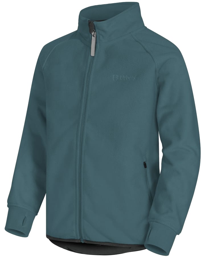 Urberg Juniors' Vindeln Wind Fleece Jacket Silver Pine Urberg