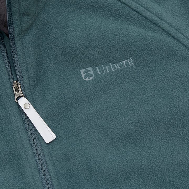 Urberg Juniors' Vindeln Wind Fleece Jacket Silver Pine Urberg