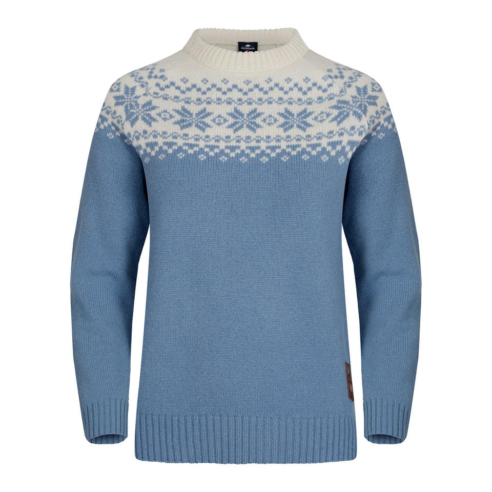 Women’s Snøkrystall Round Neck Ullgenser