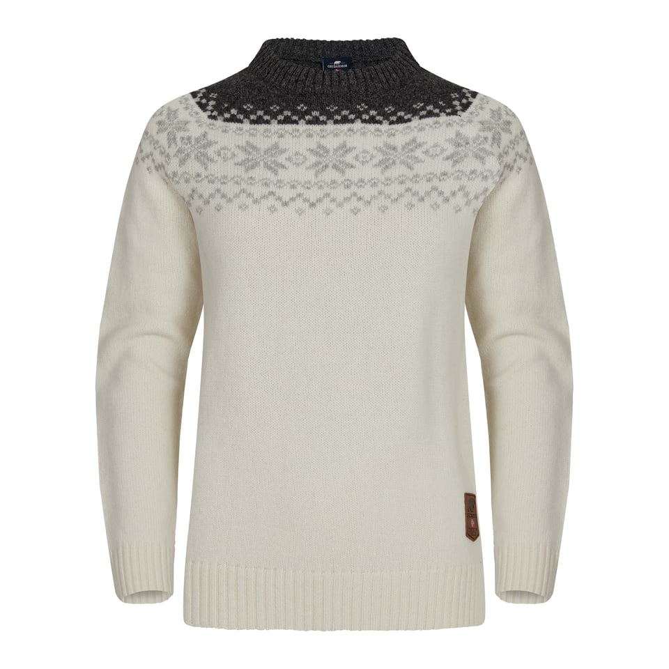 Women’s Snøkrystall Round Neck Ullgenser