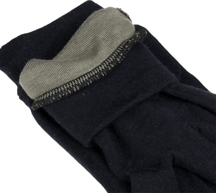 Urberg Unisex Merino-Bamboo Gloves 2.0 Black/Green Urberg