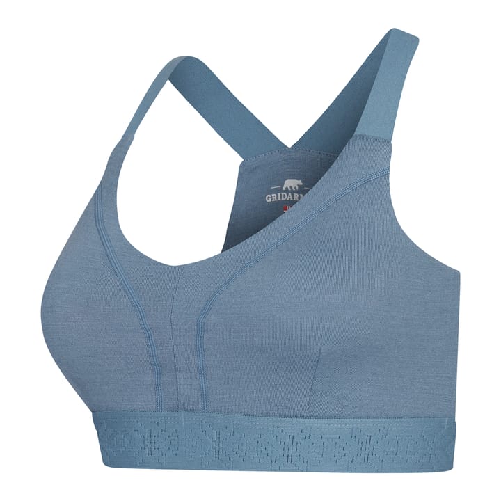 Women's Finse Merino Top 2.0 Blue Shadow Gridarmor