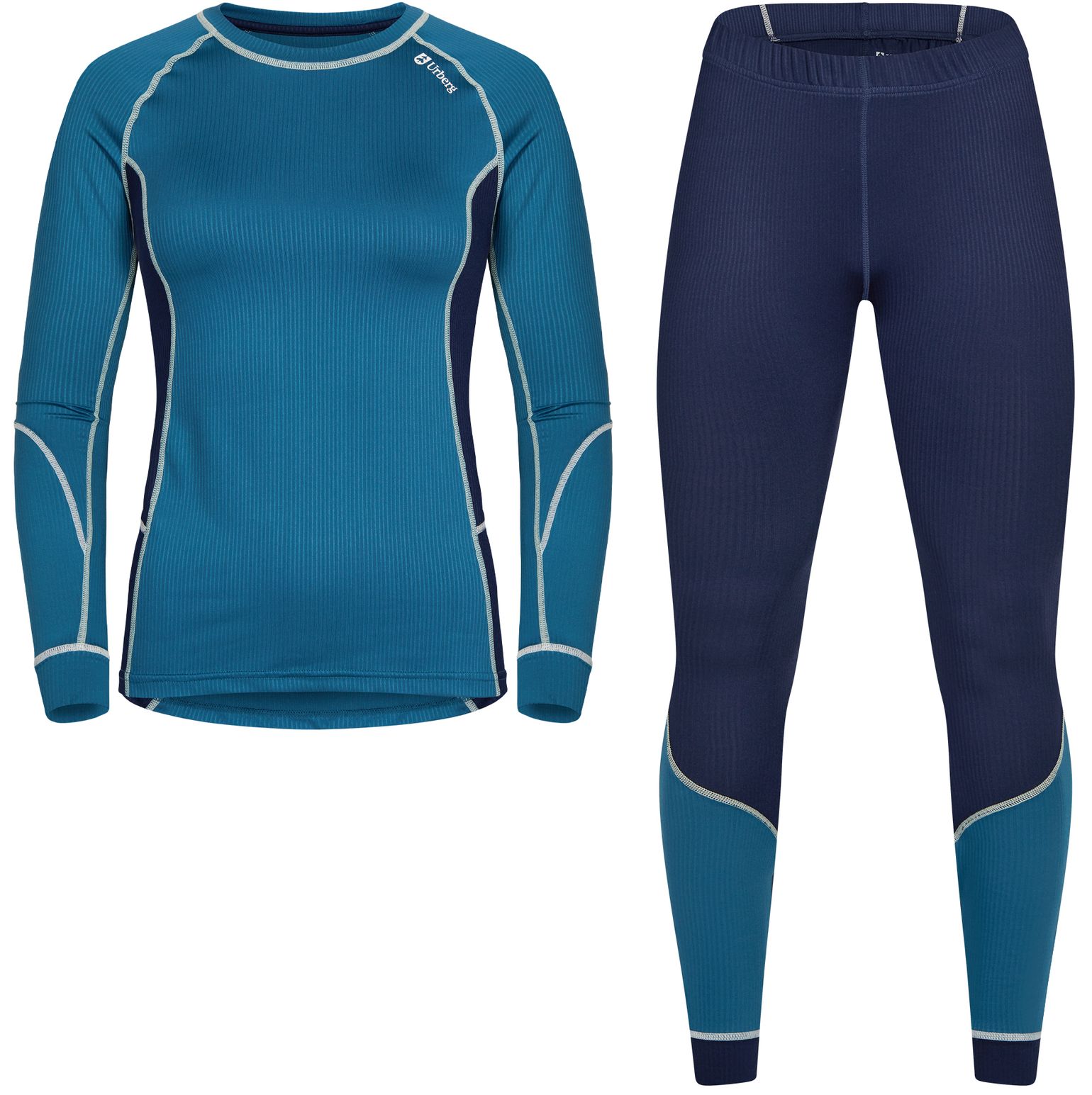 Urberg Base Layer Set Wmn Mallard Blue