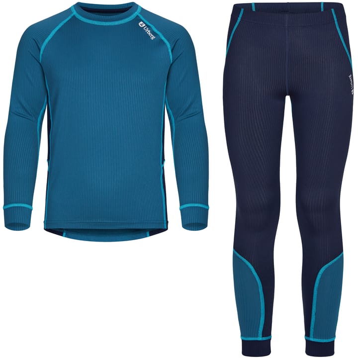 Urberg Base Layer Set Jr Mallard Blue Urberg