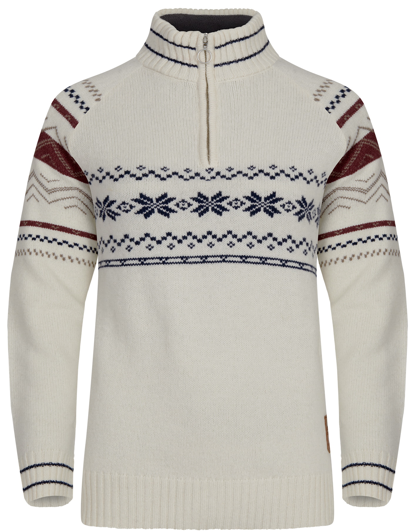 Gridarmor Women's Snøstjerne Half Zip Ullgenser Navy Blazer