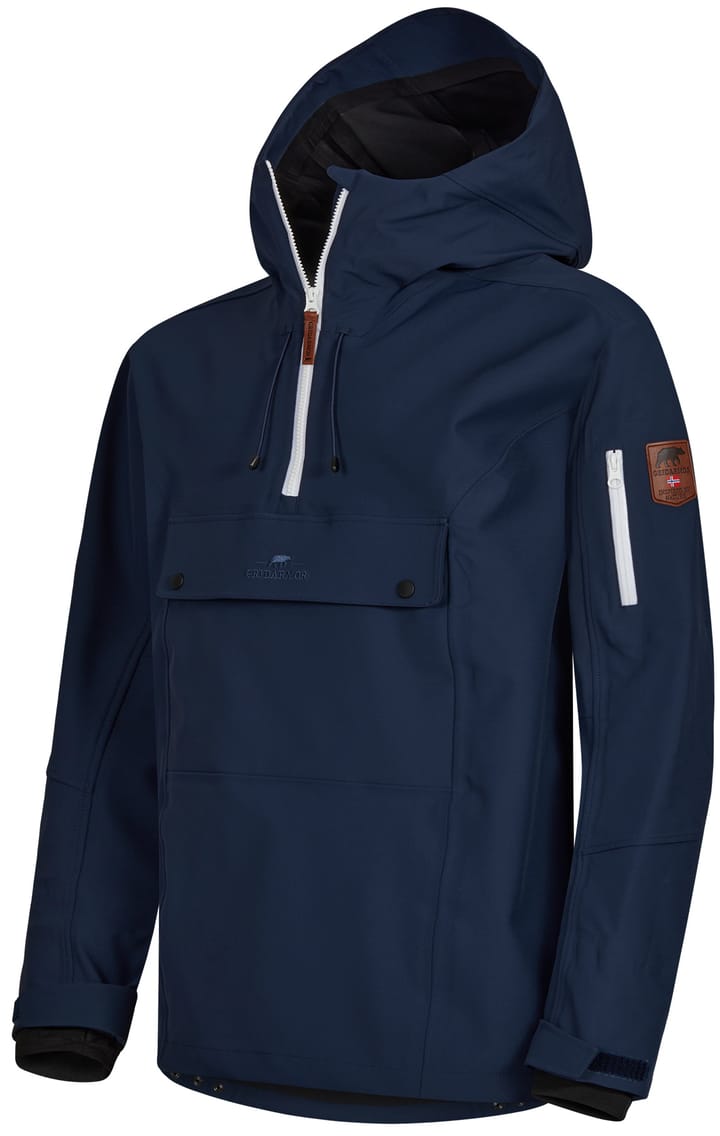 Gridarmor Men's Skare Soft Shell Anorak Navy Blazer Gridarmor