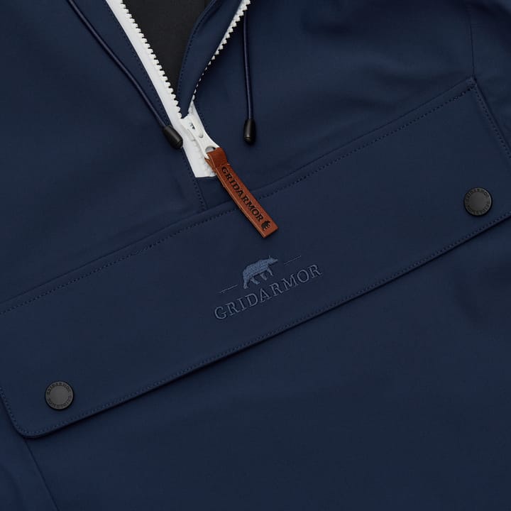 Gridarmor Skare Soft Shell Anorak Men Navy Blazer Gridarmor