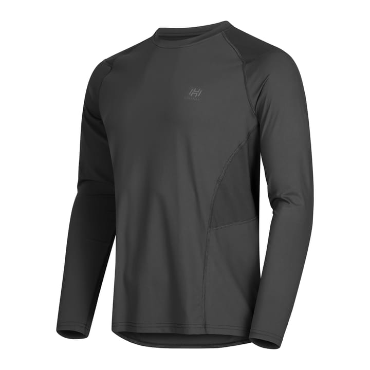 Hellner Men's Sallu Long Sleeve Running Top Asphalt Hellner