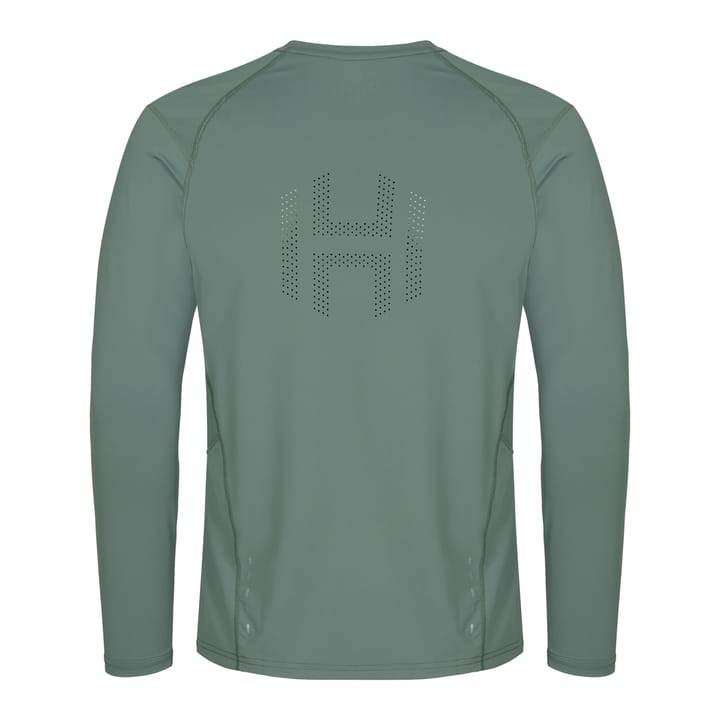 Men's Sallu Long Sleeve Running Top Laurel Wreath Hellner