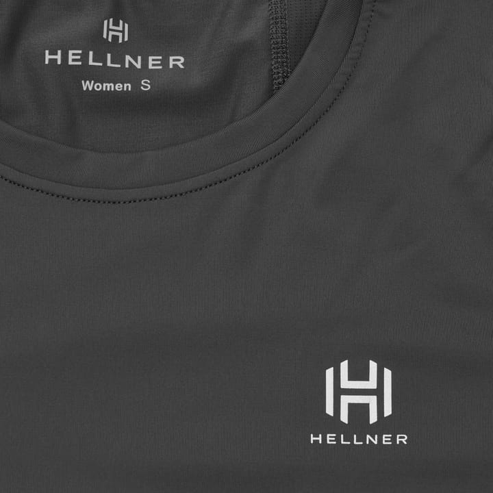 Women's Sallu Running Top Short Sleeve Asphalt Hellner