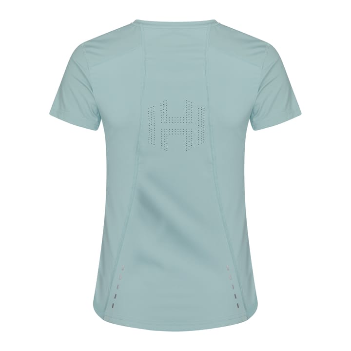 Women's Sallu Running Top Short Sleeve Blue Haze Hellner