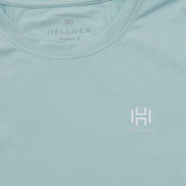 Women's Sallu Running Top Short Sleeve Blue Haze Hellner