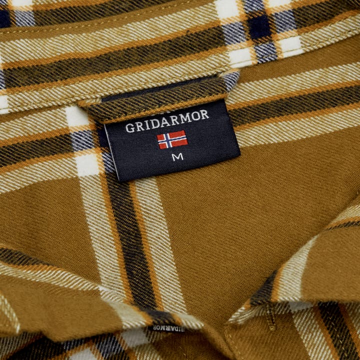 Men's Dale Flannel Shirt Butternut Gridarmor