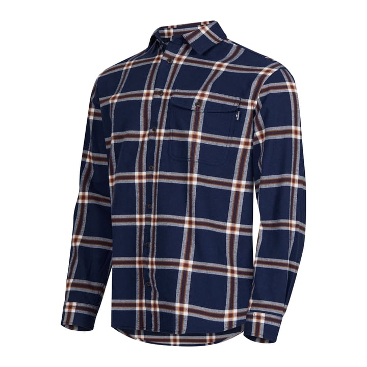 Men's Dale Flannel Shirt Navy Blazer Gridarmor
