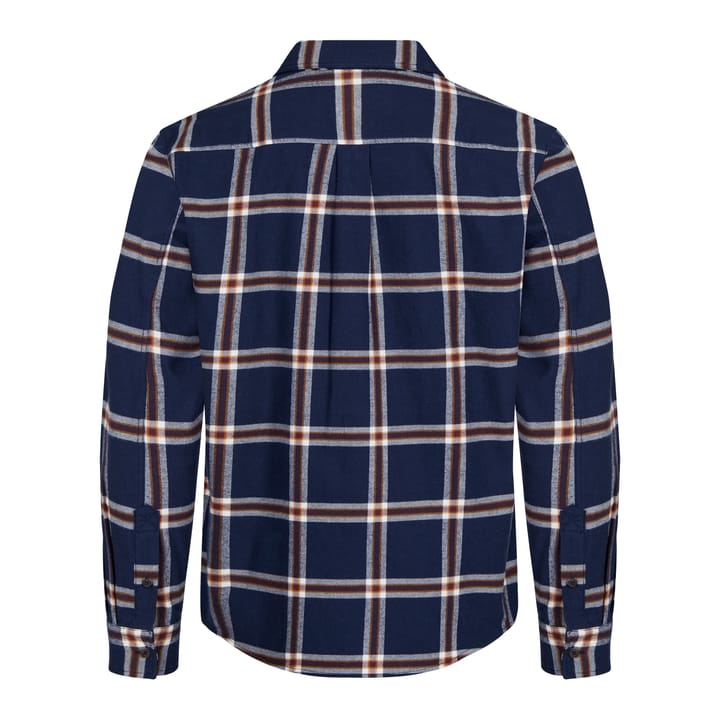 Men's Dale Flannel Shirt Navy Blazer Gridarmor