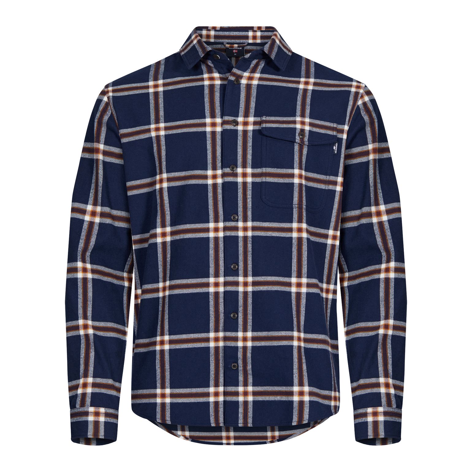 Men's Dale Flannel Shirt Navy Blazer