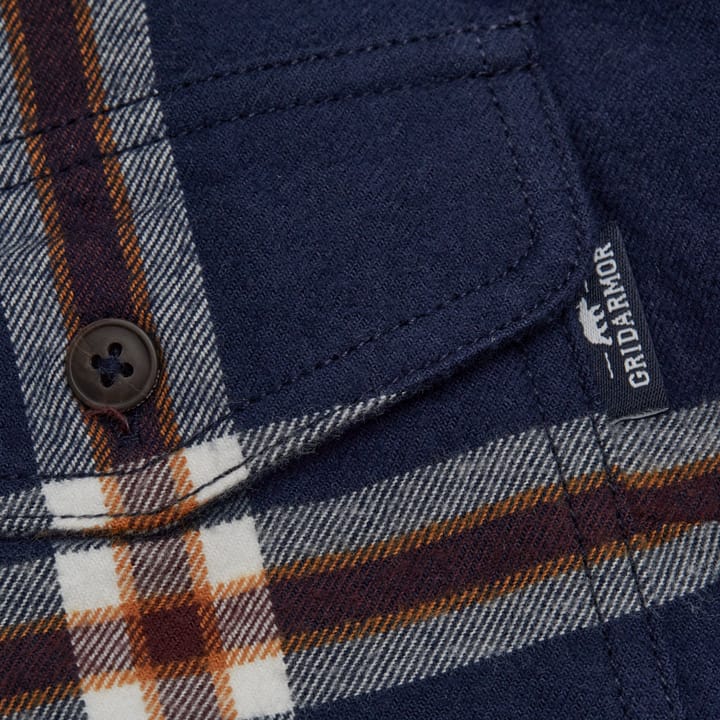 Gridarmor Dale Flannelskjorte Wmn Navy Blazer Gridarmor Gridarmor Dale Flannelskjorte Wmn Navy Blazer Gridarmor