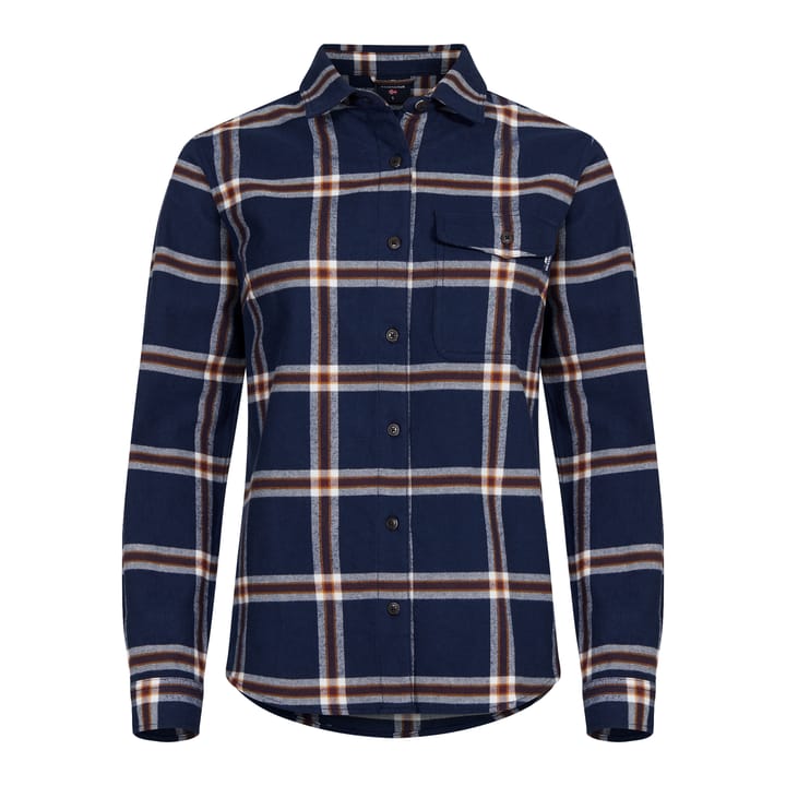 Gridarmor Dale Flannelskjorte Wmn Navy Blazer Gridarmor Gridarmor Dale Flannelskjorte Wmn Navy Blazer Gridarmor